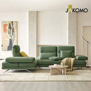 시그니처 와이드 4인 코너카우치형 기능성 젠위브 패브릭 소파