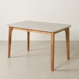 스코나 클라시 포세린 세라믹 원목 1200 4인 식탁 테이블