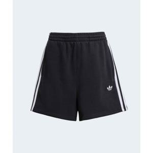 아디다스 ADIDAS 3-스트라이프 숏 팬츠 프렌치 테리 - 블랙 화이트 JW5109 358759