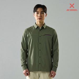 몬츄라 알타이 셔츠 남성 기능성 등산 긴팔 셔츠 봄가을 간절기 아웃도어 MQLG20X-4914