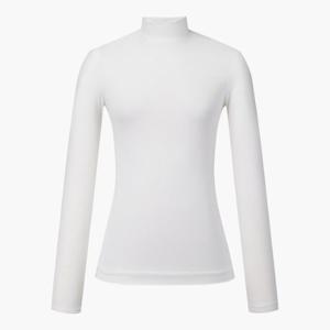 데상트골프웨어 TQT DQ22WFIN4E-BWTG 여성 모크넥 베이스레이어 / Bright White