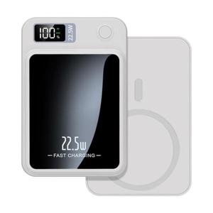 핸드폰충전기 맥세이프 무선충전 보조배터리 / 화이트 10000mAh