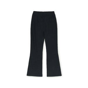 M MLB바지 GQC 3FPTB0551-50BKS 여성 베이직 골지 플레어팬츠 뉴욕양키스