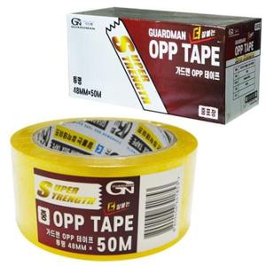[문구] 중포장용 투명 50m 포장테이프 박스테이프 50개입 OPP