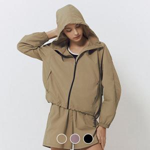 [지오다노/본사] 376508 여 나일론 후드 윈드브레이커