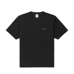 스노우피크 루트 레터링 우븐 패치 반팔 B1 S26MMRTS82 BK DN LE