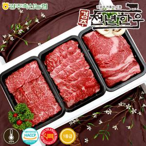 [경주축협] 경주천년한우 1등급 구이용 특선세트 2호-1.5kg/냉장