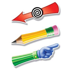 (러닝리소스)EDI1768 자석칠판용화살포인터세트/학급세트