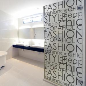 아트박스/꾸밈 is429-패션스타일타이포디자인_유리문시트지