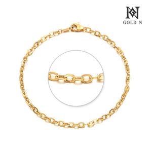 골드앤 18K 폴인러브1 할로우 팔찌 YG