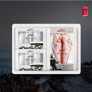 제주특선 은갈치/참옥돔 어가세트 1호(은갈치 특대/2마리+참옥돔 대왕/3마리)