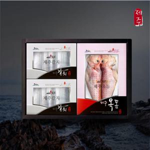 제주특선 프리미엄 은갈치/참옥돔세트 1호 (은갈치 프리미엄 2마리+참옥돔 특대 3마리)