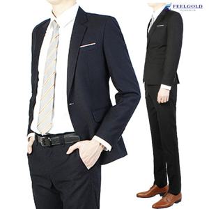 [필골드] SD419n430 쉴드원버튼 솔리드슬림핏정장_정장자켓 2종