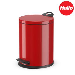 [하일로] T2 페달 스텐 휴지통 11L 레드