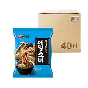 [농심] 메밀소바 (127g X 40개)