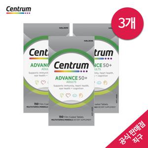 [센트룸] 어드밴스 종합비타민 50세이상 100정X3통