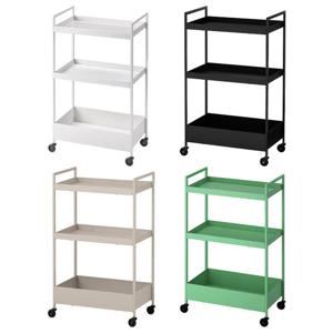 이케아 NISSAFORS 니사포르스 카트 50.5x30x83cm/3단트롤리/트레이/이동식선반