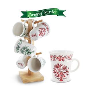 쯔비벨무스터 Green&Red 트리머그 6p세트