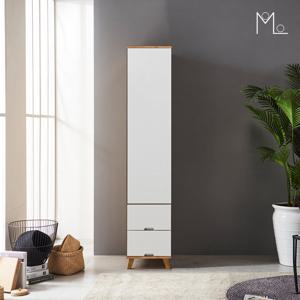 [모로] 밀란 UV하이그로시 400 투서랍 옷장 미니옷장 틈새옷장