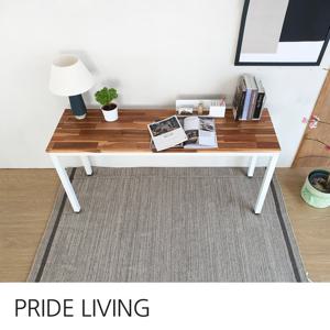 아카시아원목 책상테이블_1400X450_w/다용도테이블/원목테이블