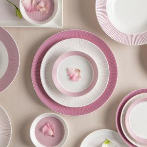 [한국도자기]코지 핑크 4인홈세트 14p