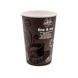 테이크아웃 종이컵 13온스 커피잔 브라운 1000개