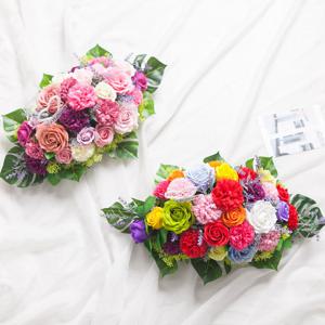 몬스비누카네이션센터피스A 46cm (2컬러) 조화 어버이날 스승의날 감사 선물