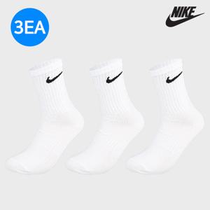 나이키 에브리데이 라이트웨이트 크루 삭스 장목 양말 3팩 세트 SX7676-100