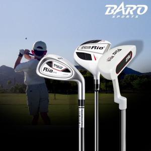 [바로골프](3종세트)안전기준통과 주니어 골프채 아동 키즈 어린