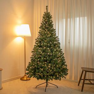 크리스마스 트리 나무 무장식 고급 숲속 PVC 180cm (우산식) 전나무 매장 소품 데코 꾸미기 만들기