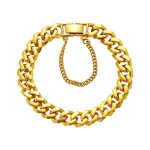 [한국금다이아몬드] 남자 순금 팔찌 팔각 체인 24K 37.5g 18K장식