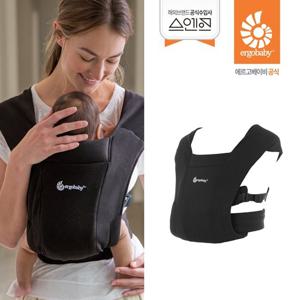 [에르고베이비] 엠브레이스 신생아 아기띠 퓨어블랙