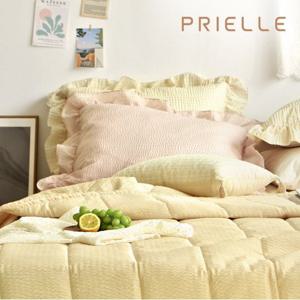 허니팝 프릴 시어서커 간절기 여름 차렵이불패드세트SS