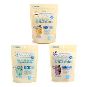 [포켄스] 덴탈스틱 후레시 칼슘/블루베리/오메가-3 작은별 400g