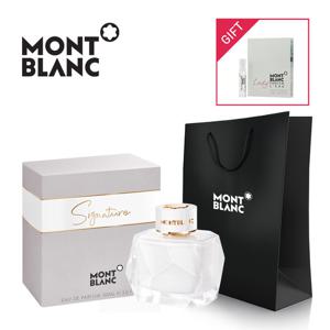 몽블랑 시그니처 우먼 EDP 90ml + 샘플,쇼핑백