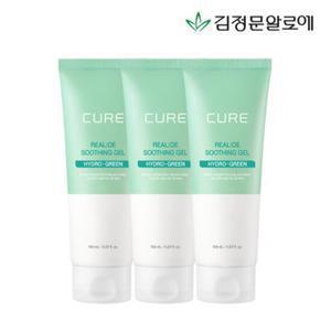 [김정문알로에] 큐어 리알로에 수딩젤 150ml 3개 (정가 75,000원)