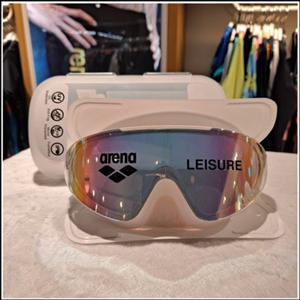 [아레나] 아레나 안티포그 와이드형 (A5AC2AG23 WHT) 실내 래저 미러수경 수영용품 A5AC2AG23