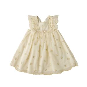 [밍크뮤] 밍크뮤HB (YE)샤를뮤가든플라워자수드레스(3531140001) 유아동의류 선물 원피스 3531140001