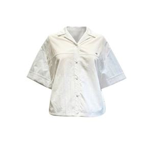 [올리브데올리브] 밑단 스트링 아우터형 반팔블라우스 OW5MB440 OW5MB440