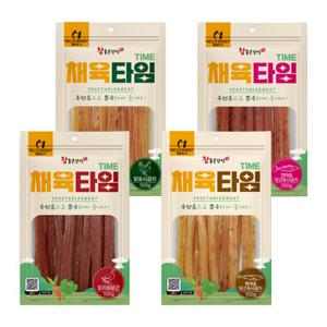 헬로도기 참좋은간식 채육타임 100g 무전분 강아지간식