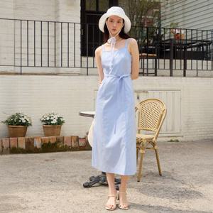 [잇미샤] 잇미샤 슬리브리스 벨트 원피스 ITP7ZOP890 ITP7ZOP890