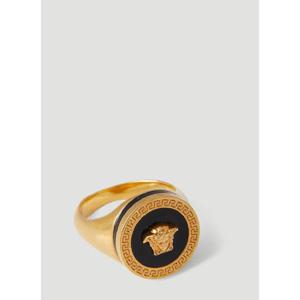 26 SS 베르사체 남성 에나멜 메두사 반지 ver0155038gld