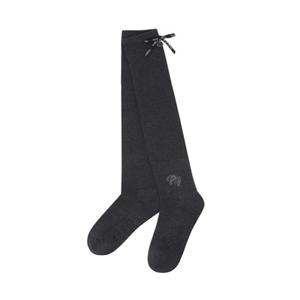 [파리게이츠] (521E3SC008)여성 스마일 백 리본 논슬립 니삭스 521E3SC008