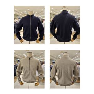 [닥스셔츠] 닥스 솔리드 집업 니트 26년 S S DMP1SWZU201-N1 2종택1 DMP1SWZU201