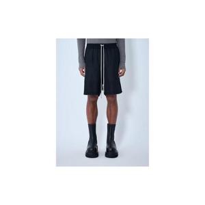 26 SS 릭오웬스 남성 드로스트링 릴렉스 핏 쇼츠 ric0163017blk