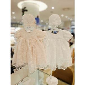 [압소바] 블루밍 정장 드레스 모자 쌍둥이2벌세트 26년여름신상 (A1B25101H) A1B25101