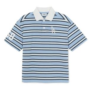 [엠엘비키즈] MLB 키즈 바시티 럭비 반팔 티셔츠(7APQV0263-07BLL) 7APQV0263