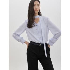 [씨씨콜렉트] (CC콜렉트) 셔링 타이 블라우스 C261MSC002 C261MSC002