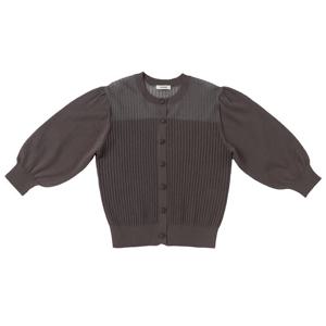 [쉬즈미스]시스루 배색 7부 가디건 SSKPOP31040