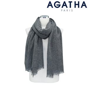 [루이까또즈 스카프] 캐시미어 슬림머플러 나르샤 그레이 (1WPC702GY) 1WPC702GY